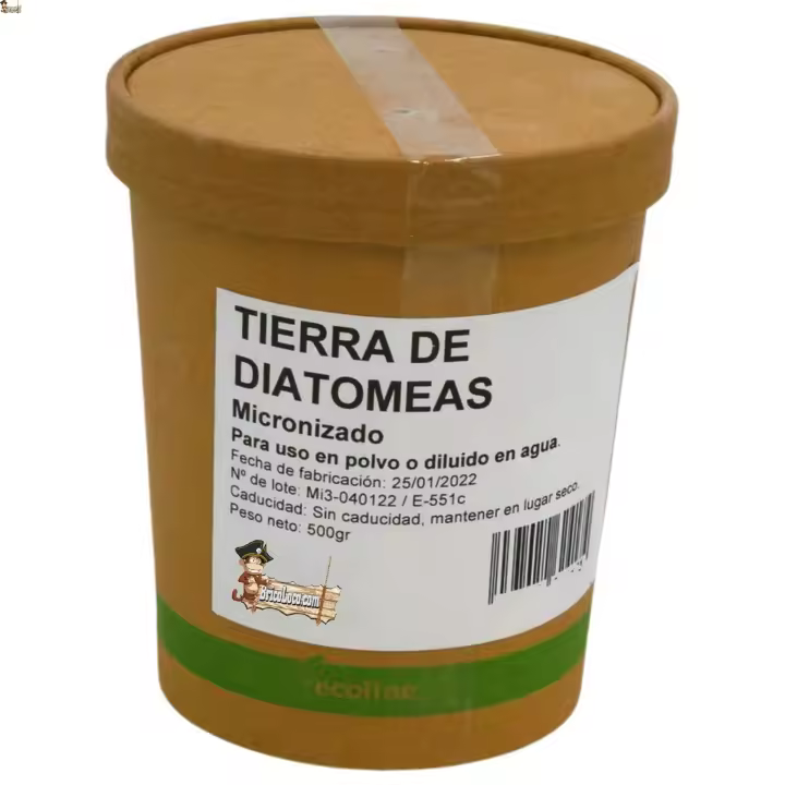 Bricoloco.com Tierra de Diatomeas Micronizada Multiuso 500g - 1