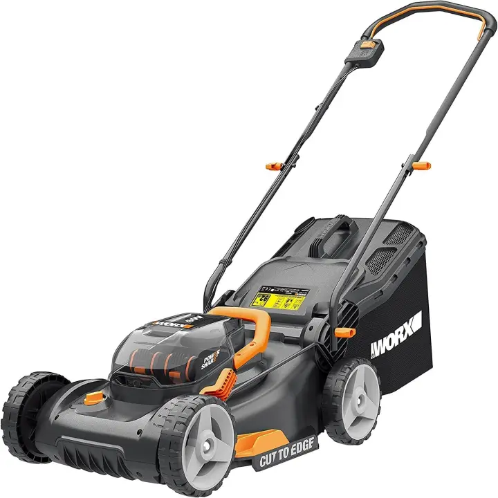 Worx WG743E Cortacésped de 40 cm, 40V (Con 2 baterías y cargador) - 1