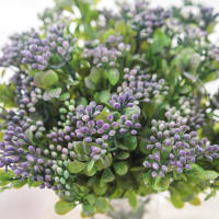 Decoración De Mesa Artificial De Berros Y Algas Para Bodas Y Navidad Planta Falsa De Hoja Verde Para Exteriores Y Ambientes Domésticos - details 6