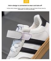 Zapatillas De Niños Y Niñas Transpirables Para Exterior Diseño De Moda Zapatos De Caminar Antideslizantes Casuales Blancas Talla 26-37 - details 5