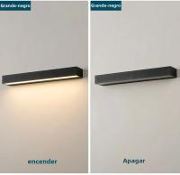 Lámpara De Pared Exterior LED IP65 Impermeable En Aluminio Para Decoración De Patio Puerta Garage Iluminación Moderna - details 10