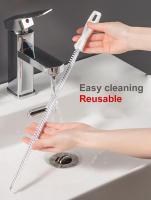 Cepillo De Drenaje Para Baño Y Cocina Limpieza De Tuberías Flexible Eliminador De Obstrucciones De Agujeros Herramienta De Limpieza Eco-amigable - details 6