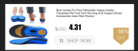 Mejores Insoles Ortopédicos Para Pies Valgus Plantillas De Arco Planos Soporte De Arco Para Running Accesorios Para Zapatos Adecuados Para Hombres Y Mujeres - details 51