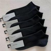 5 Pares De Calcetines De Tobillo Para Mujer Algodón 100% Absorbentes De Sudor Invisibles Bajo Botas EU 36-42 Calcetines Casuales De Pierna Corta - details 2
