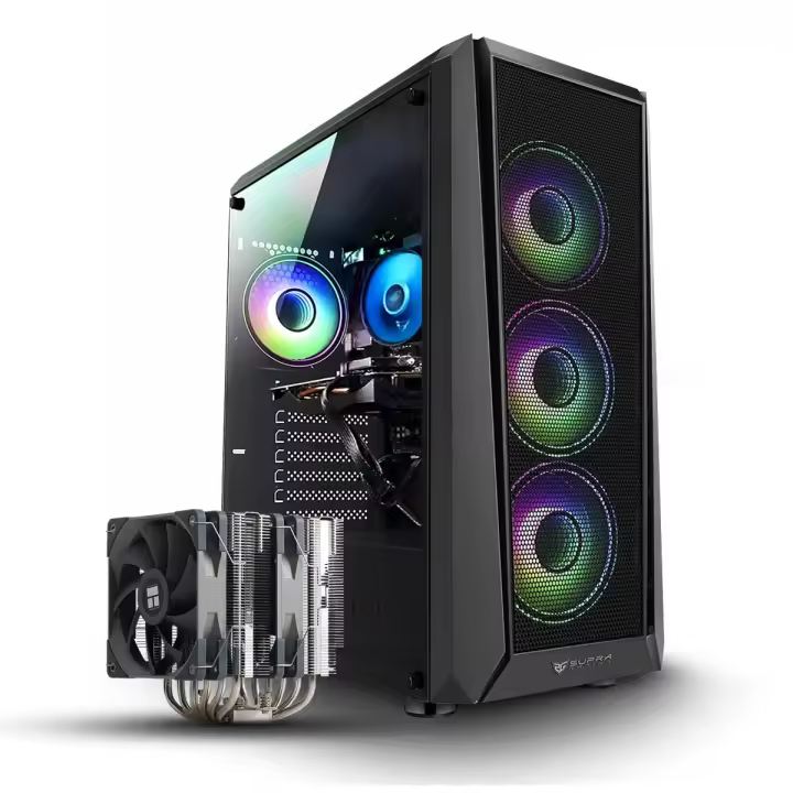 PC GAMING PC RACING INTEL CORE I7-12700F - 32GB DDR4 – 1TB SSD M.2 – GRAFICA RTX 4070 SUPER - WIFI - WINDOWS 11 PRO - PC Gamer, Ordenador de sobremesa - 1