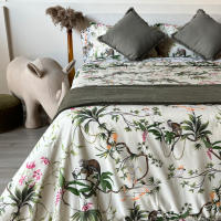 Funda Nórdica 100% Algodón Alo Home Tropical Monkey –  Cama 90, 135 y 150 cm + Fundas de Almohada - details 1