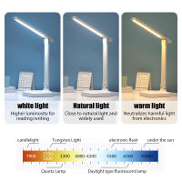 Lámpara De Escritorio LED USB Plegable Con Protección Ocular Regulación De Brillo Táctil Recargable 5V Luz Nocturna Para Dormitorio Y Lectura - details 4
