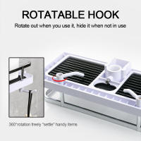 Soporte De Ducha Organizador De Baño Estante De Acero Inoxidable Sin Perforar Para Shampoo Y Condicionador Estilo De Pie - details 3