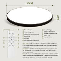 Lámpara De Techo LED Regulable Para Cocina Baño Sala De Estar Dormitorio Iluminación Contemporánea 220V Panel Luminaire Self-Contained - details 6