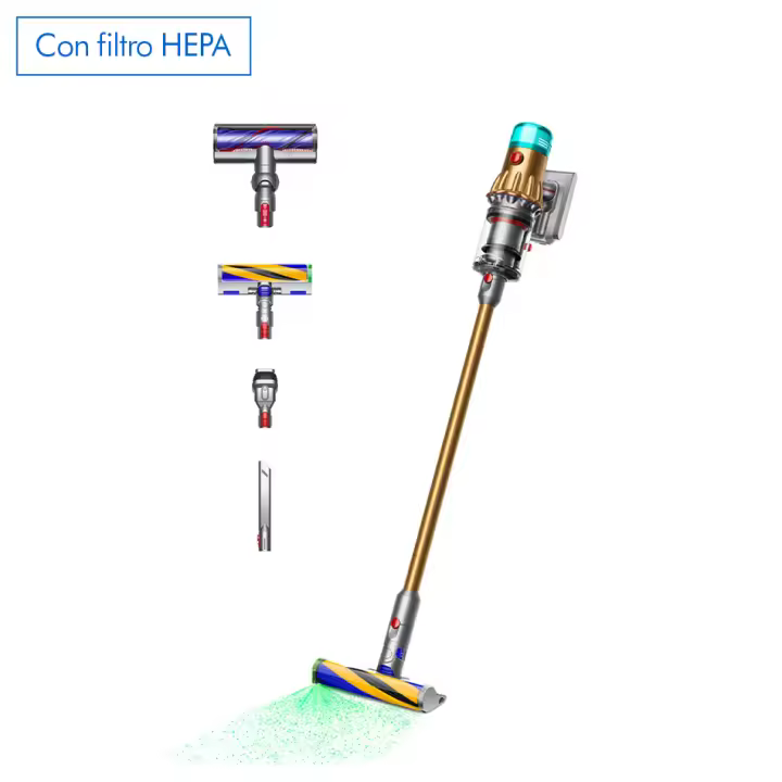 Aspiradora sin cables Dyson V12 Detect™ Slim (Dorado) - 1