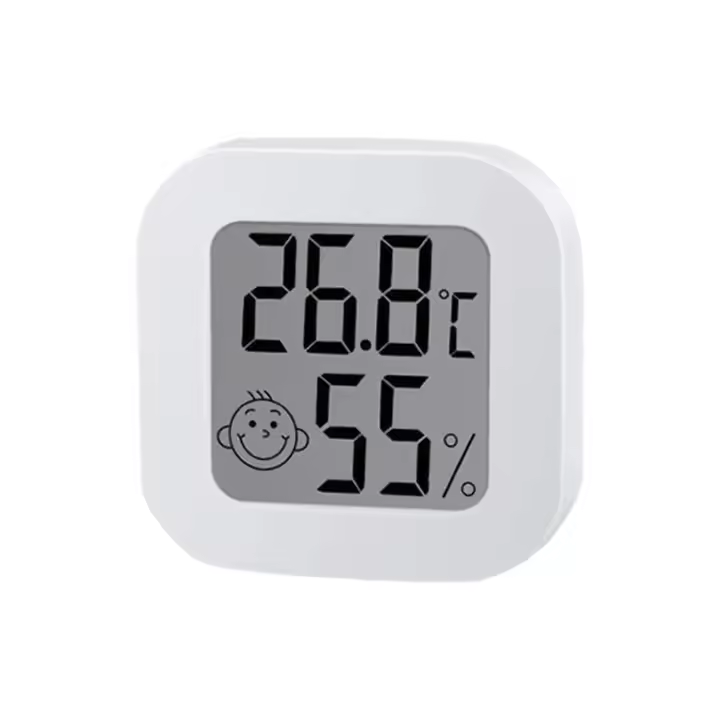 Sensor De Temperatura Y Humedad Con Pantalla LCD Digital Indicador De Humedad Y Termómetro Para Interior Rango -50℃-70℃ 10%RH-99%RH - 1