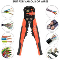 Alicate De Amoldeo Multifuncional 1PC AWG22-10/0.5-6.0mm² Cortador De Alambre Adecuado Para Terminales Comprimidos Fríos - details 1