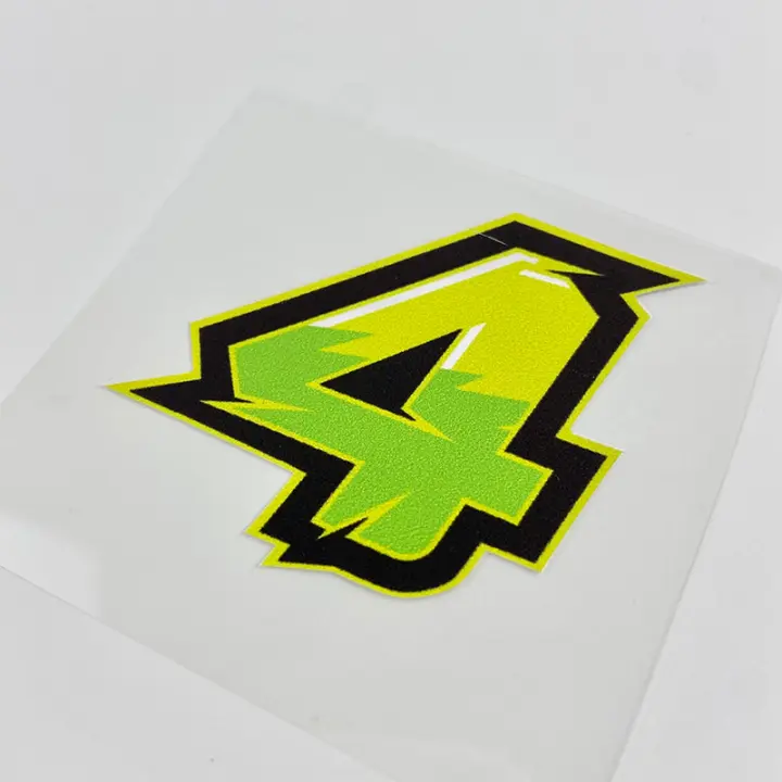 Pegatinas De Motocicleta 1PC 012345678910 Para Tanque De Combustible Lados De Panel De Scooter Y Sombrero DIY Moda Moto Vinilo Decales - 1