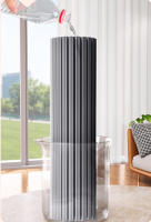 Mopa De Tela Plegable Para Limpieza Del Hogar Con Cabezal De Algodón Recambiable Y Mango Telescopio Eco-amigable - details 1