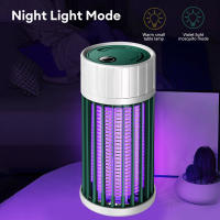 Lampara Asesina De Mosquitos Eléctrica Con Luz UV Repelente De Mosquitos USB Recargable Para Camping Al Aire Libre - details 5