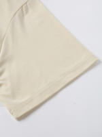 Camiseta deportiva de verano de manga corta con cuello redondo informal de talla grande para hombre, a juego con el color, a la moda para fitness - details 35
