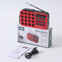 Juguete De Radiodifusión Digital Con Altavoz Bluetooth Compatible Recargable Batería Operada MP3 Player Con Altavoz Integrado - details 8