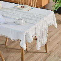 Corredor De Mesa De Queso 10FT En Rosa Tenuis Bohemio 1PC Para Fiestas Y Uso Rustico Tejido De Poliéster Sólido - details 11