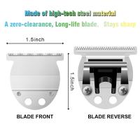 2 Pack Hojas De Reemplazo Profesionales Para Corte Ancho Compatible Con Oster Finisher Trimmer Modelo 59 Y T-Finisher Material De Acero Técnico - details 2