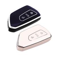 Funda De Llave De Coche TPU Para VW Volkswagen Golf 8 MK8 ID.3 ID.4 Cupra Skoda Octavia A8 SEAT Leon MK4 Formentor Tarraco Blanco Morado Negro Gris - details 9