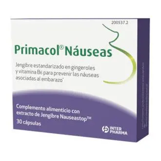 Primacol Náuseas, 30 Cápsulas - 1