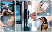 Etiquetas NFC Ntag216 888 Bytes Etiqueta Rastreadora Autoadhesiva 13.56MHz ISO14443A Para Acceso Controlado Lote De 30/40 Piezas - details 1