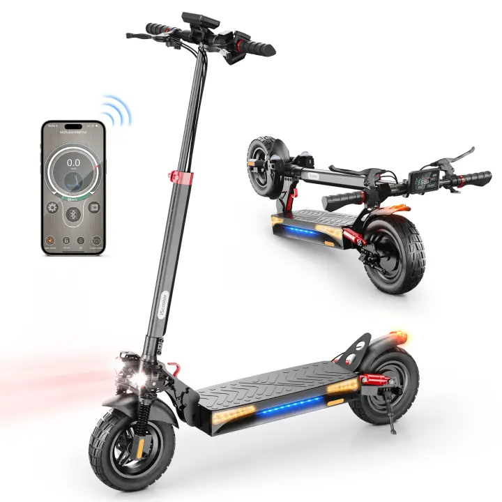 Patinete Eléctrico iScooter iX4 800W 10" con APP 48V 15 Ah Batería Máxima Alcance 45 Km Potente para Adultos - 1