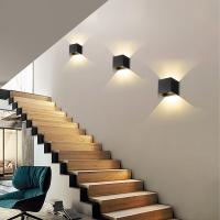 Lámpara De Pared Exterior Impermeable LED Para Decoración Del Hogar Jardín Veranda Y Escaleras Luminaire Facade Luz Exterior - details 8