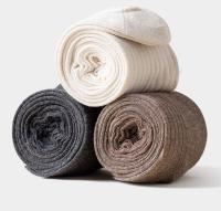 Medias Altas Hasta La Rodilla Para Mujer Algodón Y Poliéster Espesas Para Otoño E Invierno Medias De Punto Con Rayas Verticales Y Colores Sólidos - details 17