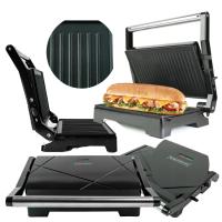Sandwicheras y Panini, Parrilla Eléctrica, Grill, Regulador de Temperatura, Apertura de 180º, 1000w - details 4