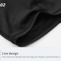Pantalones cortos de Yoga para mujer, pantalones cortos de entrenamiento de cintura alta para gimnasio, Fitness, Yoga, levantamiento de glúteos, mallas de yoga para correr, pantalones cortos de ciclismo - details 8