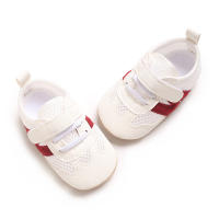 Zapatos Deportivos Infantis Color Bloqueados Antideslizantes Y Cómodos Para Caminar Suela De Goma Tallas 0-18M Hombres - details 5