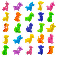 Pulseras De Animales Divertidas Para Niños Regalo De Cumpleaños Fiesta De Bautismo Bodas Carnaval Pulseras De Terciopelo Con Animal 6/10 Pcs - details 1