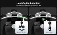 Navegación GPS Portátil Impermeable De 6.86 Pulgadas Para Motocicleta Con Touch Screen Wireless CarPlay Android Auto Siri Dual Bluetooth - details 10