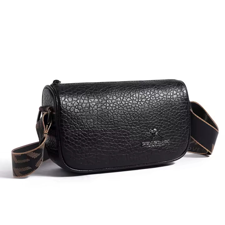 Bolso De Hombro Para Mujer 2023 De Cuero PU De Alta Calidad Bolsa Transversal De Moda Con Cremallera Y Bolsillo Interior - 1