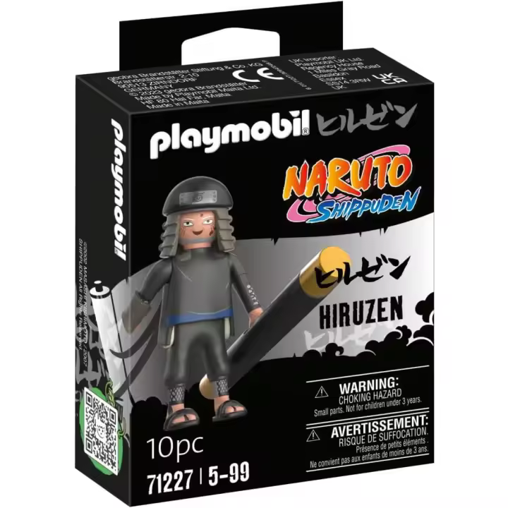 PLAYMOBIL 71227 -  Naruto Hiruzen - Juego Creativo - Accesorios auténticos - Coleccionable - Edad recomendada mayores de 5 años - 1