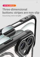 Funda magnética de fibra de carbono TPU + PC para iPhone 16 Pro Max Plus iPhone 16 Pro Max 5G, cubierta de teléfono con lente de aleación a prueba de Golpes - details 7