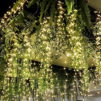 1 Pack De Luces De Cadena Solar 200 LED Para Jardín Decoración De Navidad Luz De Vinilo Impermeable De Catarata De Hidroponía - details 2