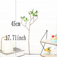 Arboleta De Planta Artificial Verde En Plástico Para Decoración De Navidad Y Bodas Disponible Para Adornos De Sala De Estar Accesorios De Fiesta - details 1