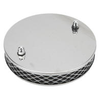 Filtro De Aire De Alta Fluidez 14x3cm Metal Cromado Reemplazo Para Carburador SU HS2 1¼ Pulgadas Filtro De Aire Pancake Chrome - details 10