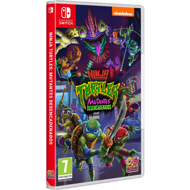 NINJA TURTLES: MUTANTES DESENCADENADOS ELIGE VERSIÓN ESPAÑOLA PLAYSTATION PS5 PS4 NINTENDO SWITCH JUEGO FÍSICO GARANTÍA playstation - 1