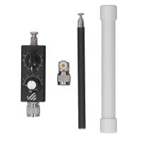 Antena De Banda Completa Ajustada QRP Antena De Radiofrecuencia QRP Antena De Onda Corta FM Aviación UV Para Recepción Material Aleación De Aluminio Acero - details 2