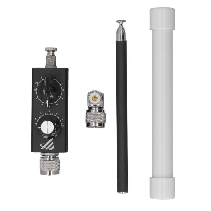 Antena De Banda Completa Ajustada QRP Antena De Radiofrecuencia QRP Antena De Onda Corta FM Aviación UV Para Recepción Material De Aluminio Y Acero - 1