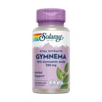 Solaray Gymnema 385 Mg 60 Cáps - 1