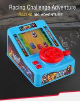 Consola De Juego De Carreras Para Niños Volante Eléctrico Simulación De Sonido Juguete De Control Remoto Para Mesa Eléctrico - details 0