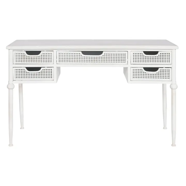Escritorio Metal 122X50X76 Blanco El mejor complemento para tu hogar  -Fijalo- - 1
