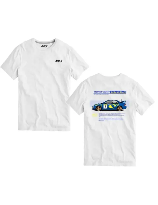 Camiseta A.M.E.N 'Impreza' Blanco - 1