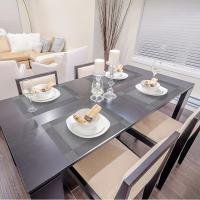 Mantelinas De PVC Resistentes Al Calor Antideslizantes Lavables Para Mesa De Comedor Modernas Fáciles De Limpieza - details 2