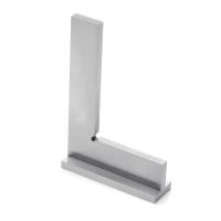 Regla De Ángulo DIN875-0 Drillpro 100x70mm Base Ancha 90 Grados Herramienta De Carpintería De Acero Inoxidable Para El Hogar - details 2