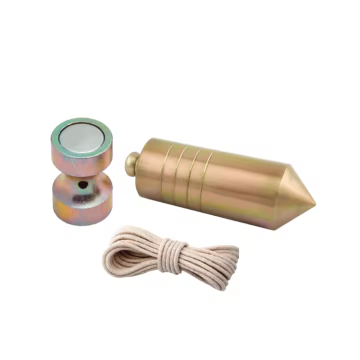 Nusac 17207I Plomada de Acero con Nuez de Magnética de 700 gr. - 1